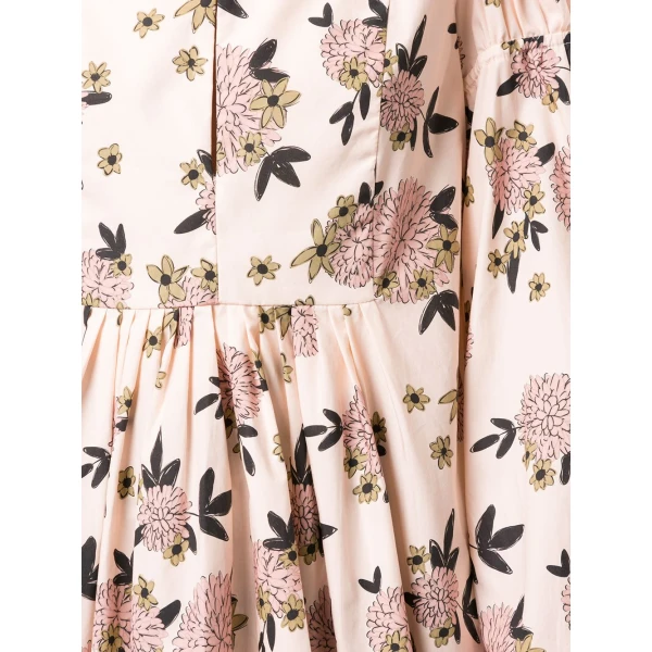 Macgraw Hibernation Top in Floral Print, view 6