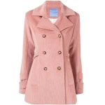 Macgraw Historical Coat in Pink Corduroy