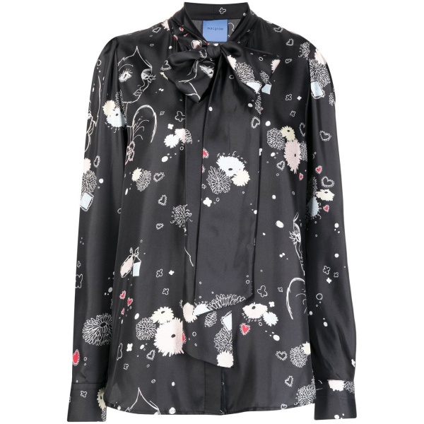 Macgraw Illumination Blouse in Tabetha print