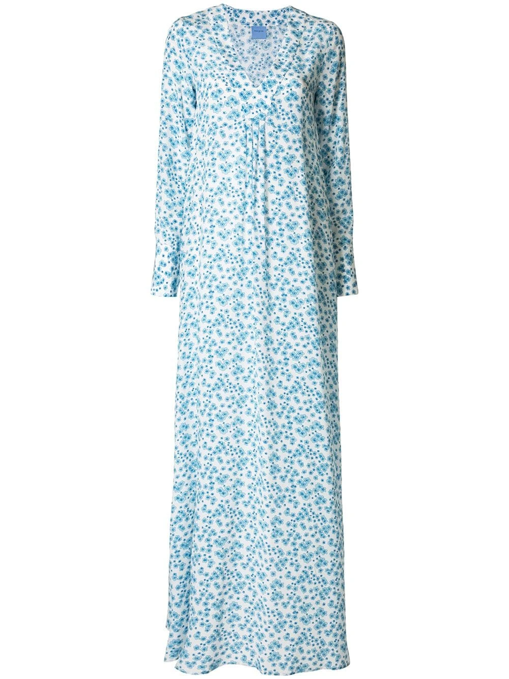 Macgraw Jardin Dress in Blue Print