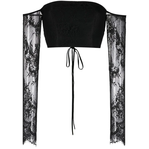 Macgraw Jealousy Top in Black Lace