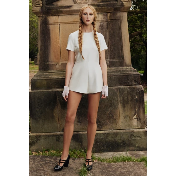 Macgraw Joan Jumpsuit in Ivory, view 2