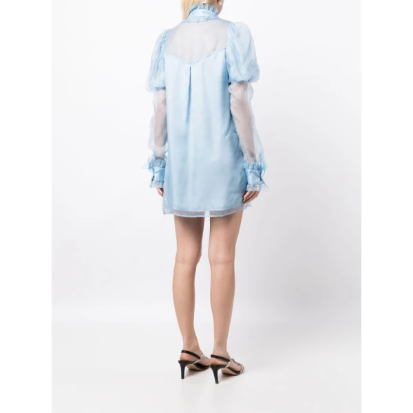 Macgraw Lighthouse Dress in Blue, view 4