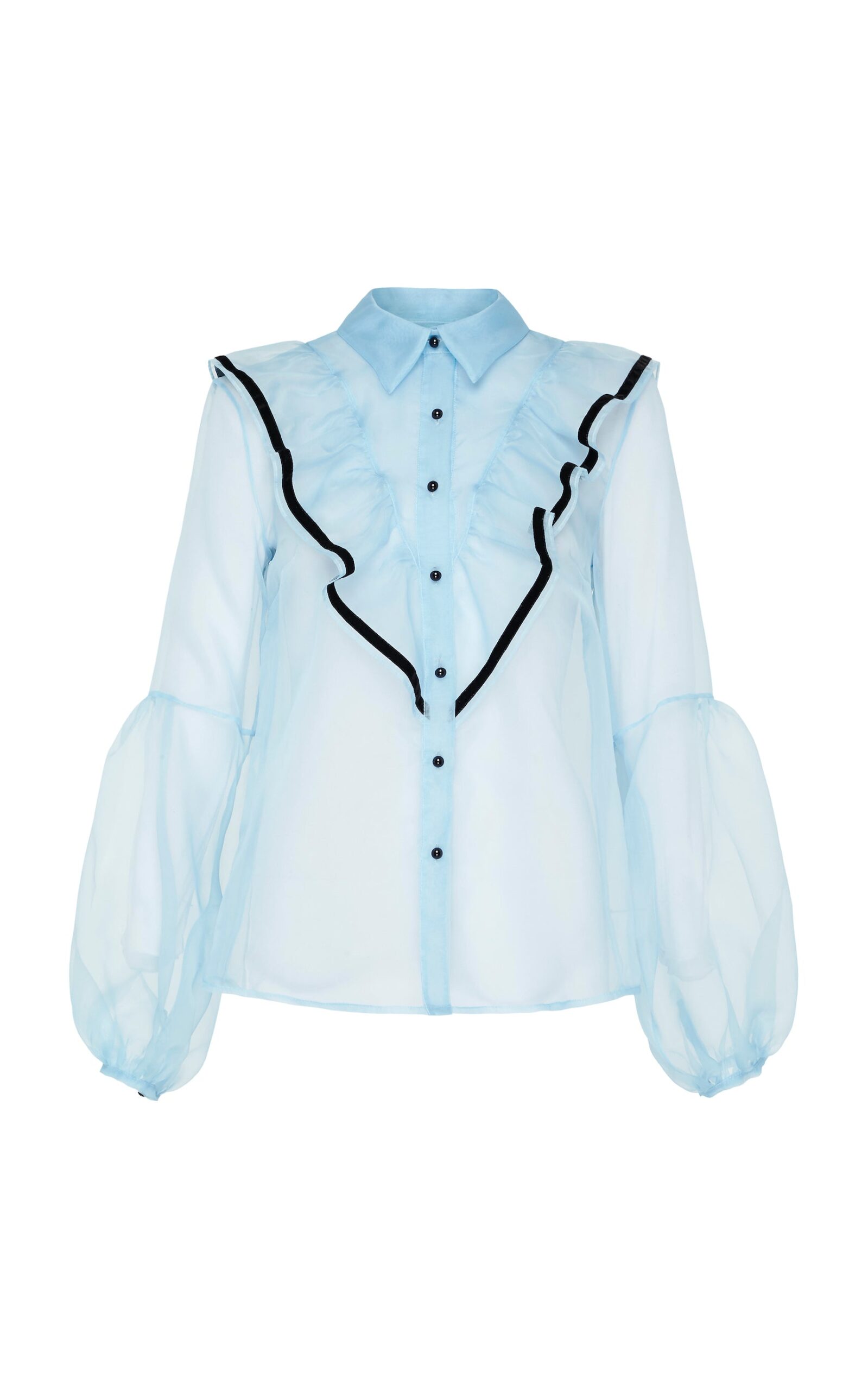Macgraw Love bird blouse in blue