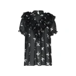 Macgraw Migration Top in Bird Print