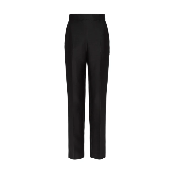 Macgraw Non Chalant Trouser in black silk wool