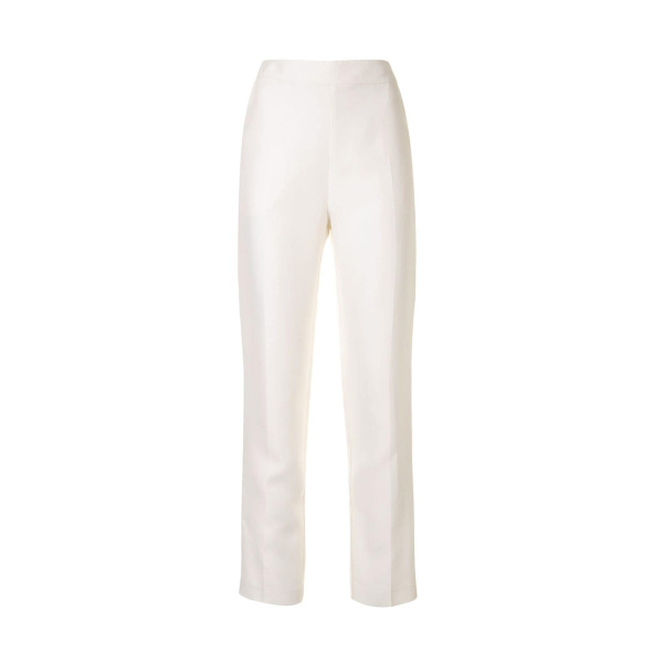 Macgraw Non Chalant Trouser in ivory silk wool