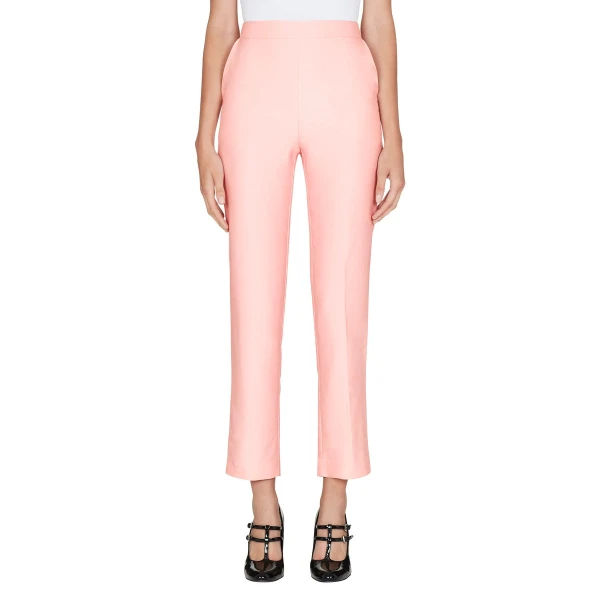 Macgraw Non Chalant Trouser in pink silk wool, view 3