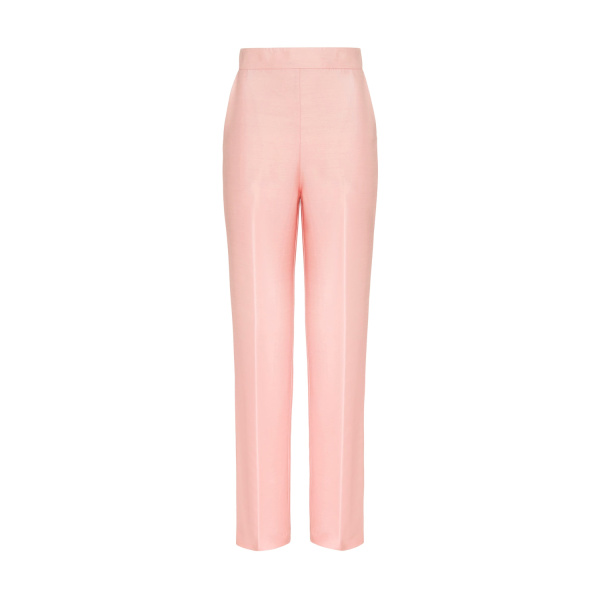 Macgraw Non Chalant Trouser in pink silk wool