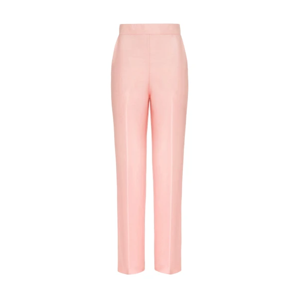 Macgraw Non Chalant Trouser in pink silk wool