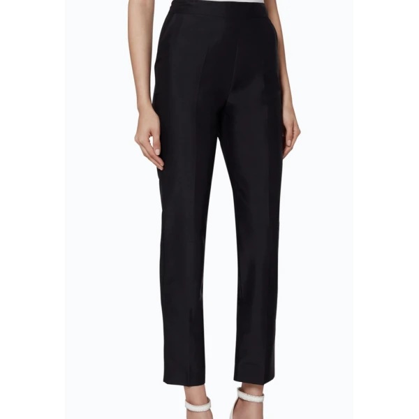 Macgraw Non chalant Silk Trouser in black, view 6