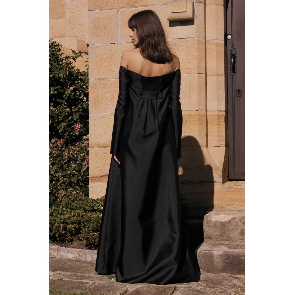 Macgraw Nuptial Dress in Black, view 4