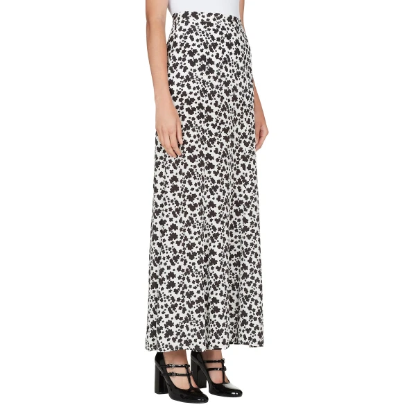 Macgraw Oleander Skirt in Black Blossom, view 4