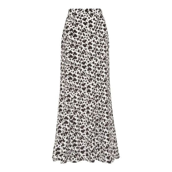 Macgraw Oleander Skirt in Black Blossom
