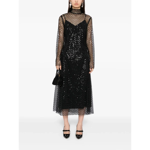 Macgraw Perception Dress in Black, view 4
