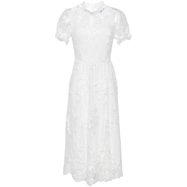 Macgraw Porcelain dress in Ivory Lace