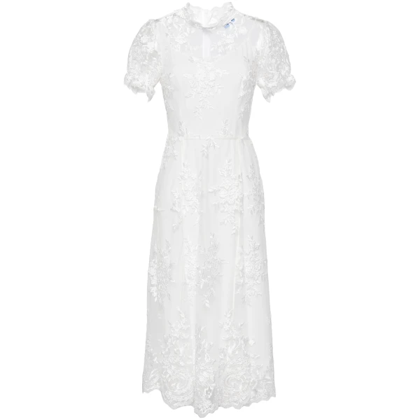 Macgraw Porcelain dress in Ivory Lace
