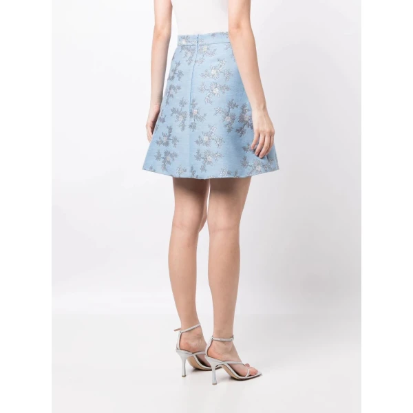 Macgraw Portobello Skirt in Blue floral, view 5