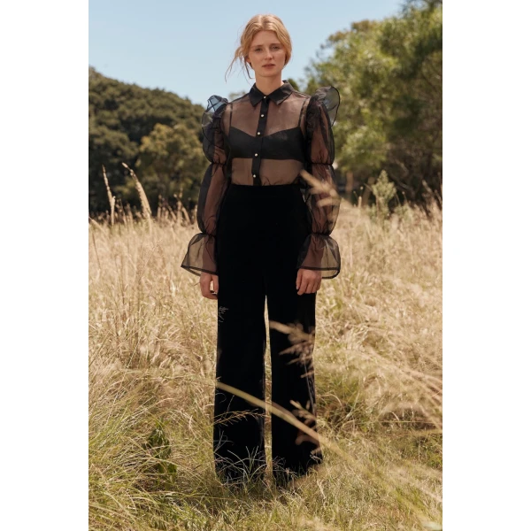 Macgraw Rebellion Trouser in Black, view 2