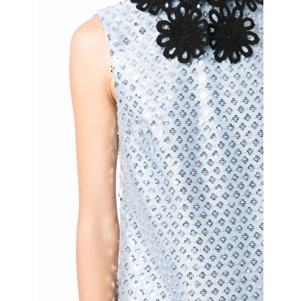 Macgraw Repertoire Dress in Blue, view 6