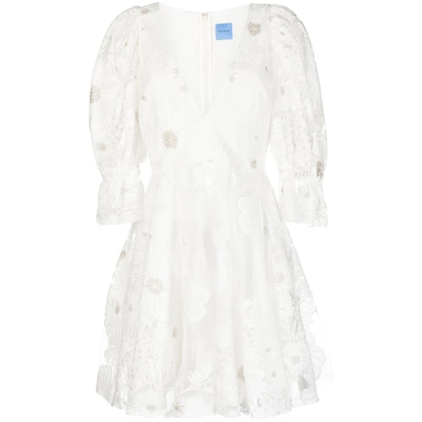 Macgraw Ritual Dress in white