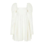 Macgraw Romantic Dress in Ivory