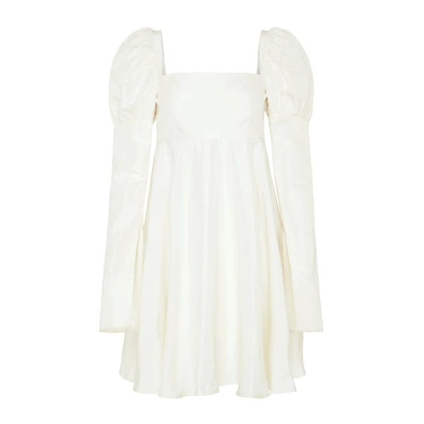 Macgraw Romantic Dress in Ivory