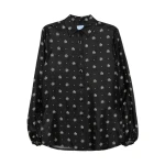 Macgraw Scholarship Blouse in Black Floral