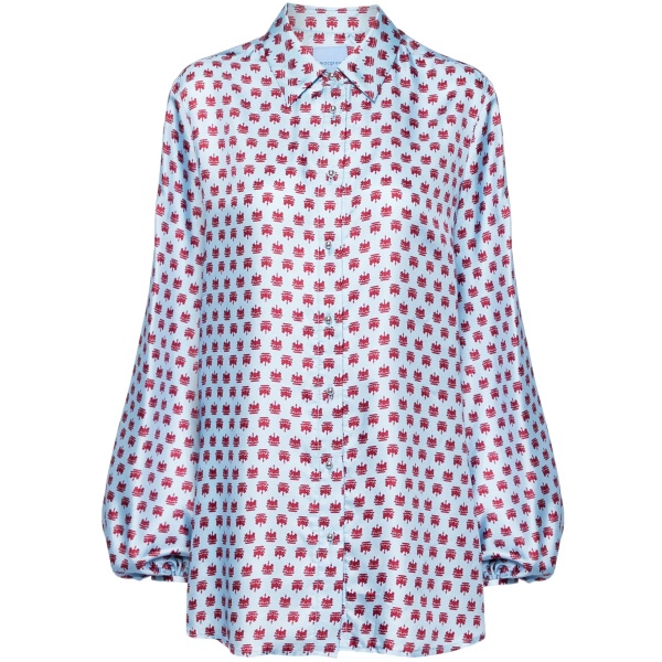 Macgraw Scholarship Blouse in Blue Crest