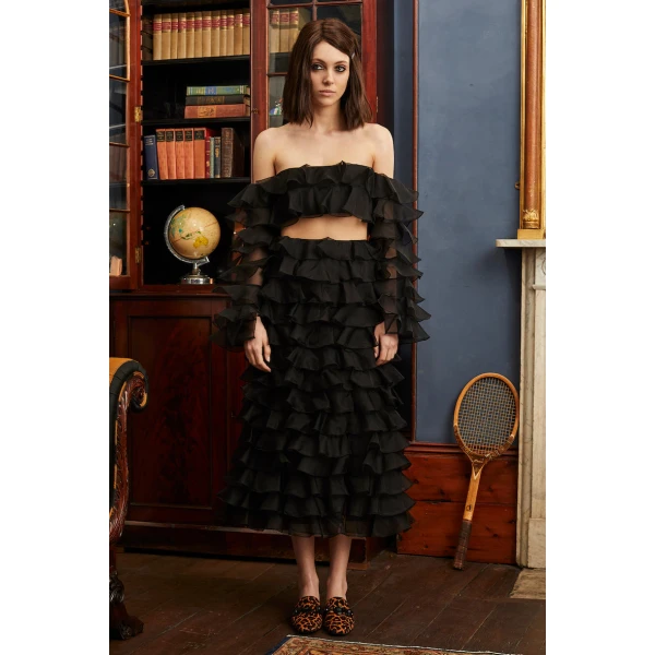 Macgraw Semantics Top in Black, view 3