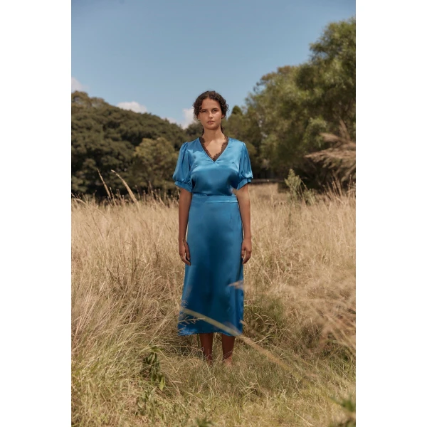 Macgraw Shadow Top in Blue, view 4