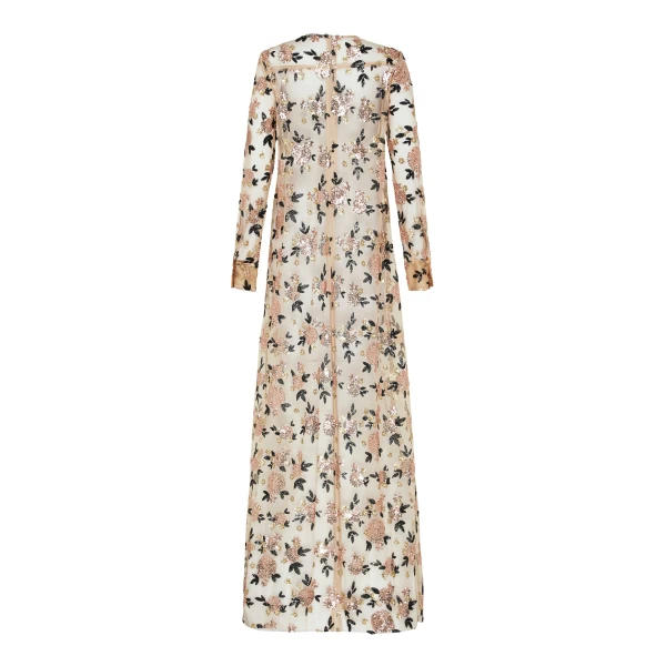 Macgraw Soiree Dress in floral sequin, view 4