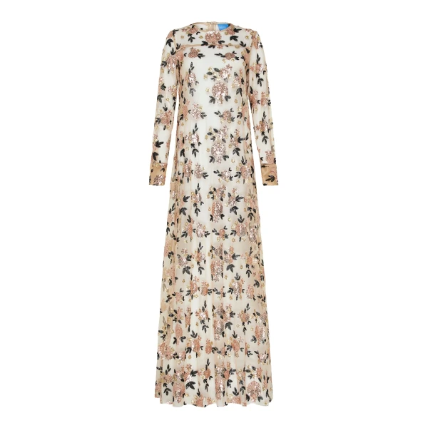 Macgraw Soiree Dress in floral sequin