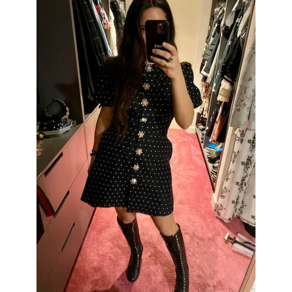 Macgraw Sorbet Dress in Spot, view 6