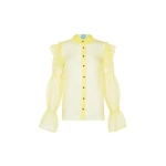 Macgraw Souffle Blouse in Yellow