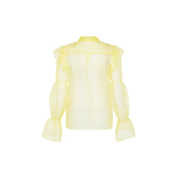 Macgraw Souffle Blouse in Yellow, view 4