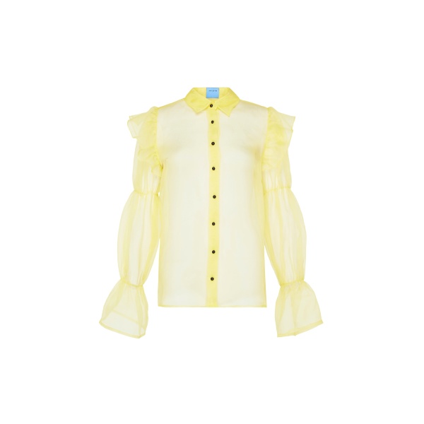 Macgraw Souffle Blouse in Yellow