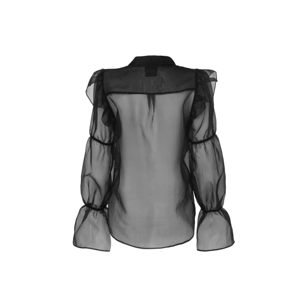 Macgraw Souffle Highland Blouse in Red, view 6
