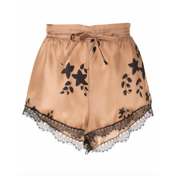 Macgraw St Clair Shorts in Biscuit & Black