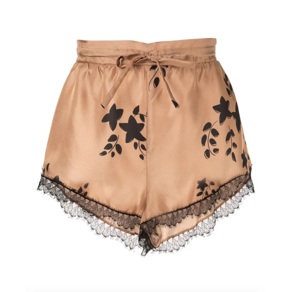 Macgraw St Clair Shorts in Biscuit & Black