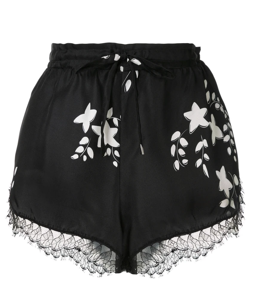 Macgraw St Clair Shorts in Black & White