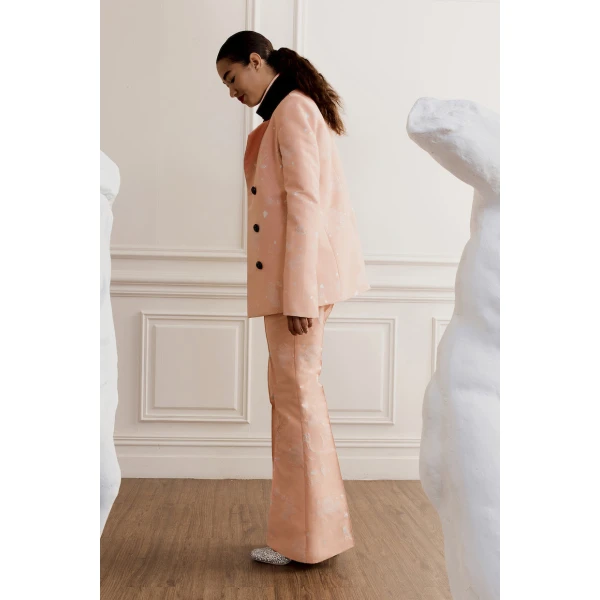 Macgraw Stereotype Blazer in pink Jacquard, view 2