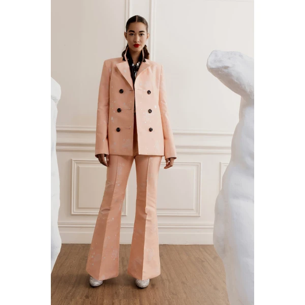 Macgraw Stereotype Blazer in pink Jacquard, view 3