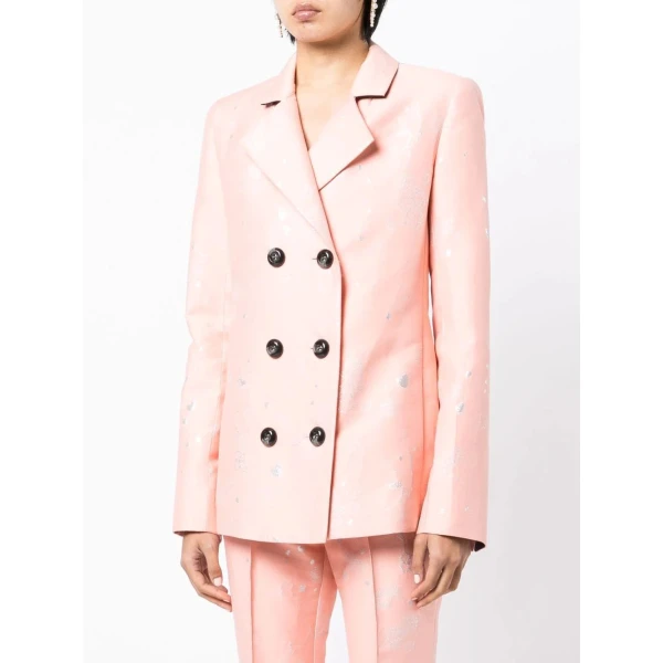 Macgraw Stereotype Blazer in pink Jacquard, view 4