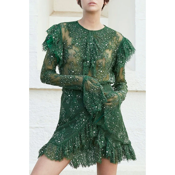 Macgraw Stone Love Skirt in Green, view 2