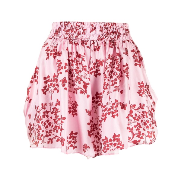 Macgraw Story Short in Pink Print