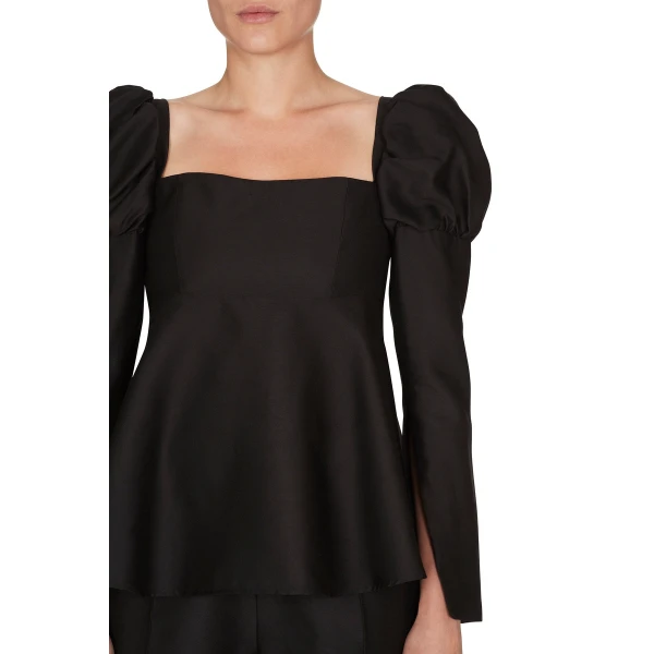 Macgraw Swifts Top in Black, view 6