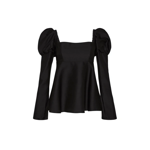 Macgraw Swifts Top in Black