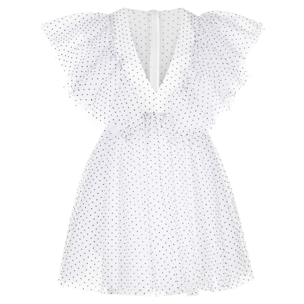 Macgraw Tabetha Dress in spot tulle