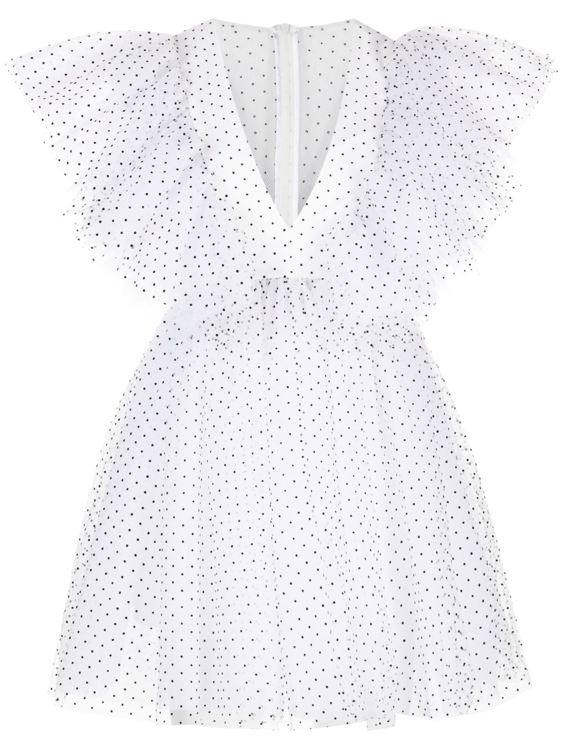 Macgraw Tabetha Dress in spot tulle